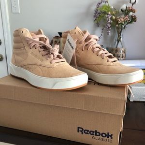 Suede high tops size 7